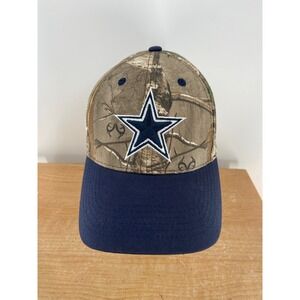 Dallas Cowboys Realtree Camo Baseball Cap SnapBack Adjustable Hat